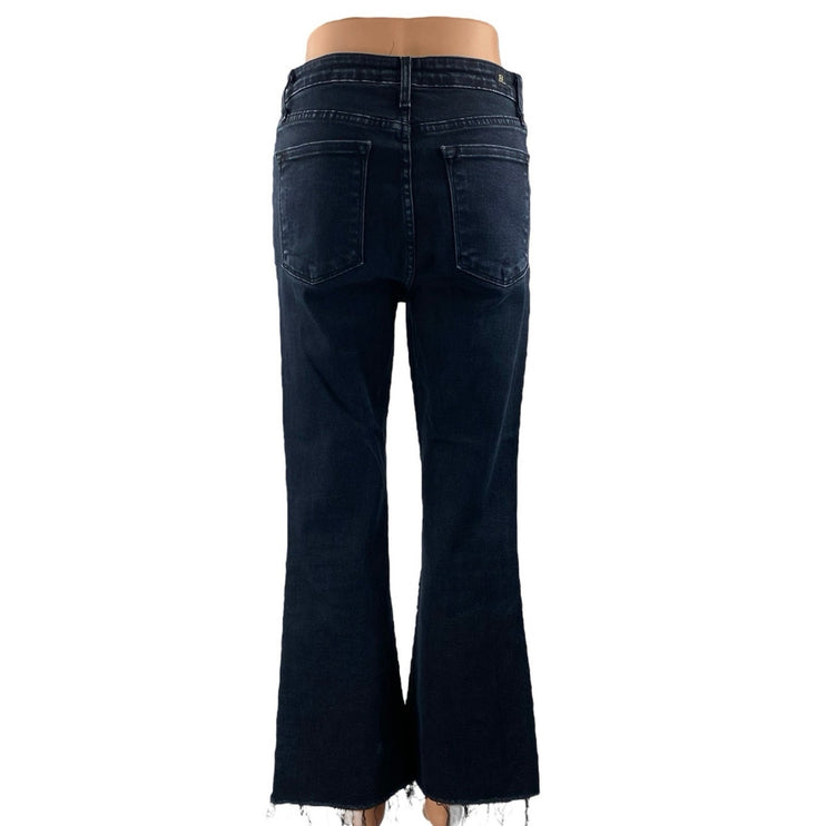 LTJ Letter to Juliet Black High Rise Flared Bootcut Bell Bottom Denim Jeans 28