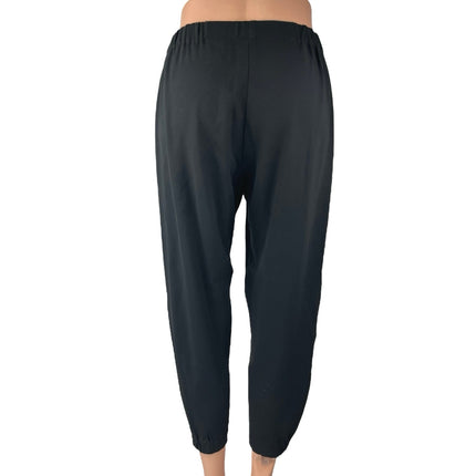 Aritzia Babaton Women's Black High Waisted Tapered Jogger Sweat Pants Size S