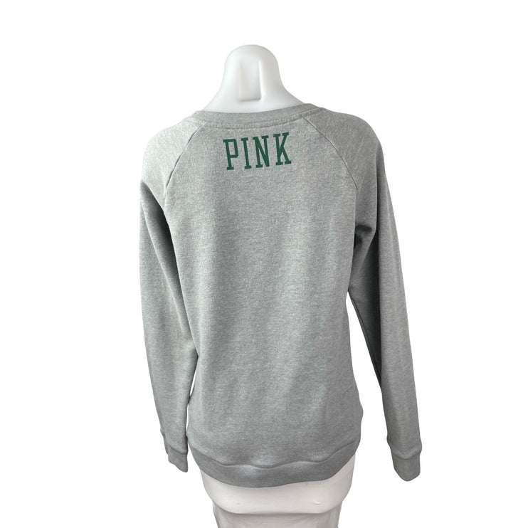 Victoria's Secret Pink x NFL New York Jets Sequin Long Sleeve Sweatshirt Top S