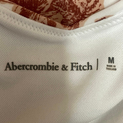 Abercrombie & Fitch Curve Love Floral Ticking Underwire Bikini Swimwear Set XL/M