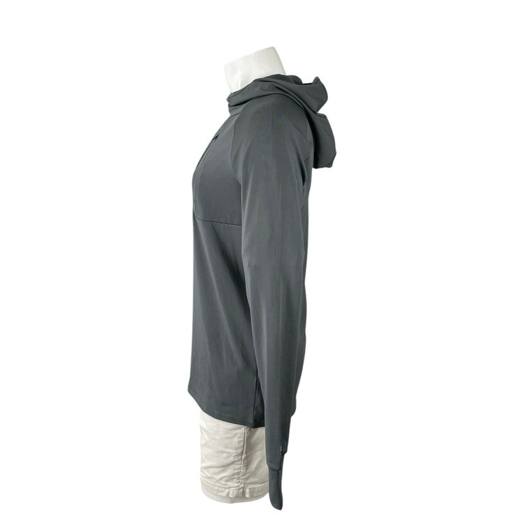 ASOS 4505 Men's Dark Gray Hoodie Long Sleeve Athletic Sweatshirt Top Size L
