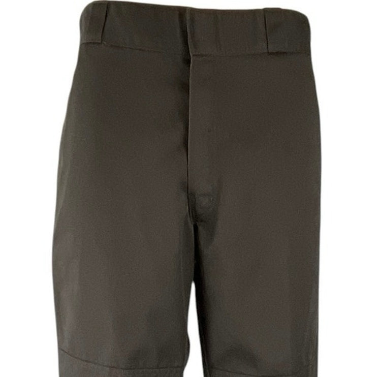 Dickies Double Knee Brown High Rise Loose Straight Work Trousers Dress Pants 34