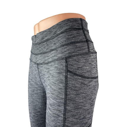 Athleta Excursion Tight Gray Skinny Yoga Athletic Activewear Leggings Pants Sz S