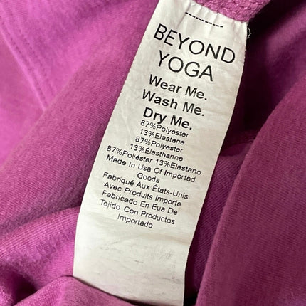 Beyond Yoga Women's Pink High Rise Workout Gym Athletic Leggings Pants Size M