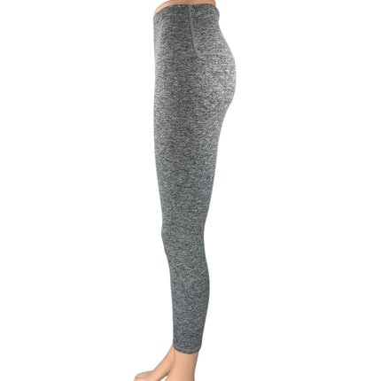 Quince Heather Gray Skinny High Waist Activewear Workout Yoga Leggings Pants M