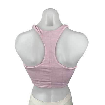 Outdoor Voices Pink Sleeveless Racerback Activewear Sports Bra Crop Tank Top M