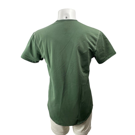 BYLT Basics Mens Olive Green Short Sleeves Pocket Drop Cut Tee T-shirt Top Sz M