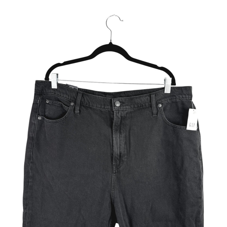 NEW Gap Women's Black High Rise Skinny Leg Stretch Mom Jeans Denim Pants Size 35