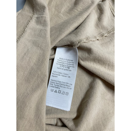 J.Crew Broken In Short Sleeve Pocket Men's Beige Slim Basic Tee T-Shirt Top Sz S