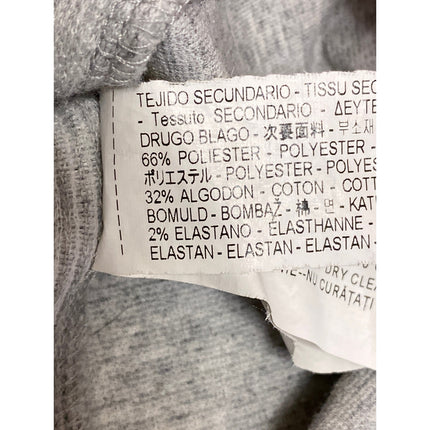Zara Women's Gray Cable Knit Long Sleeve Crew Neck Pullover Sweater Top Size S