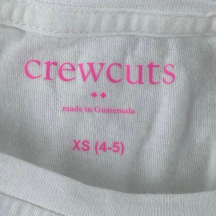 Lot of 5 Crewcuts Kids Multicolor Crewneck Graphic Cotton Tee T-shirt Top 4-5Y