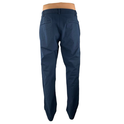 Lululemon Men's Blue High Waist Straight Leg Chino Khaki Trousers Pants Size 33