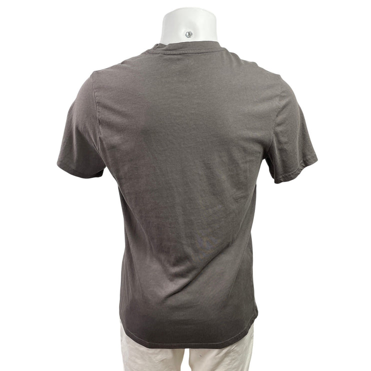Quince Men's Gray Short Sleeve Crew Neck Casual Basic Tee T-Shirt Top Size M