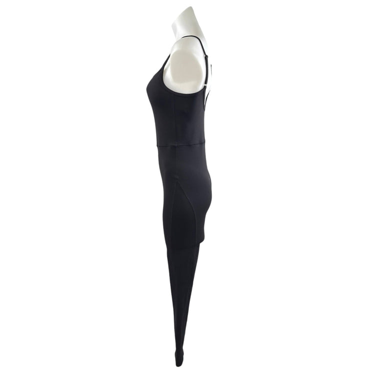 Aritzia Wilfred Life Divinity Black Sleeveless Cami Camisole Workout Jumpsuit M