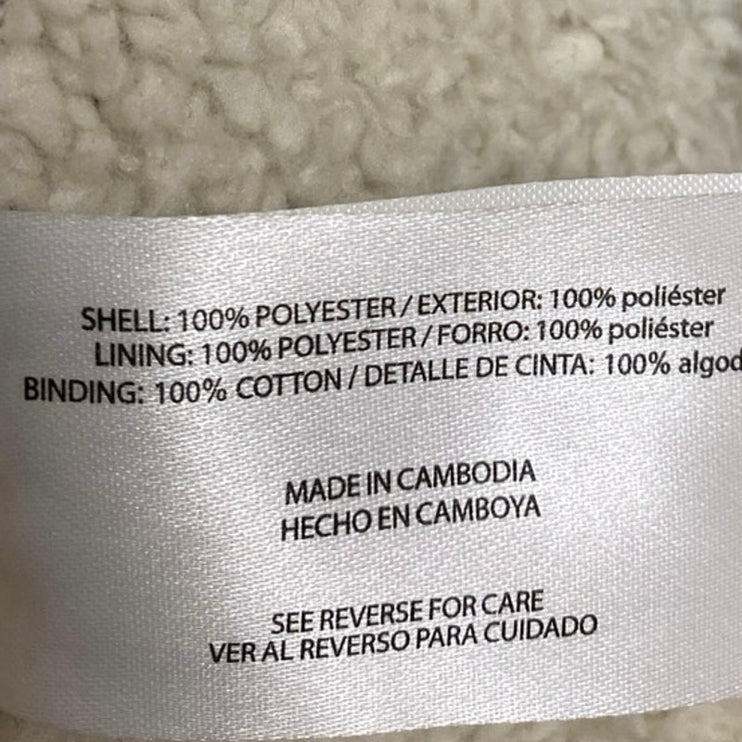 Orvis Brighton Men's Blue Fleece Long Sleeve 1/4 Zip Sweatshirt Sweater Top  L