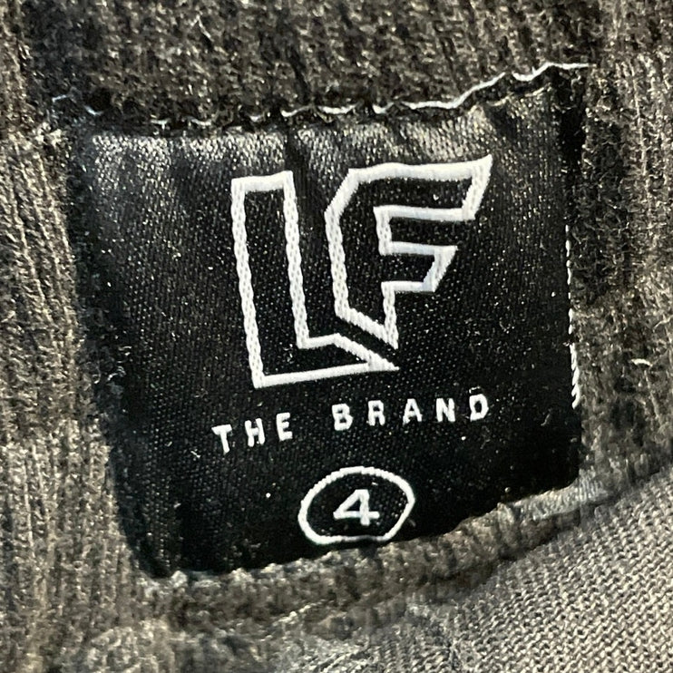 LF The Brand Underground Black High Rise Straps Techwear Jogger Pants Size 4