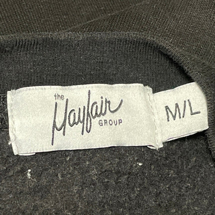 The Mayfair Group Empathy Always Black Long Sleeves Crewneck Sweatshirt Top M/L