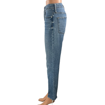 Madewell The Perfect Vintage Women's Blue Straight High Rise Denim Jeans Size 26