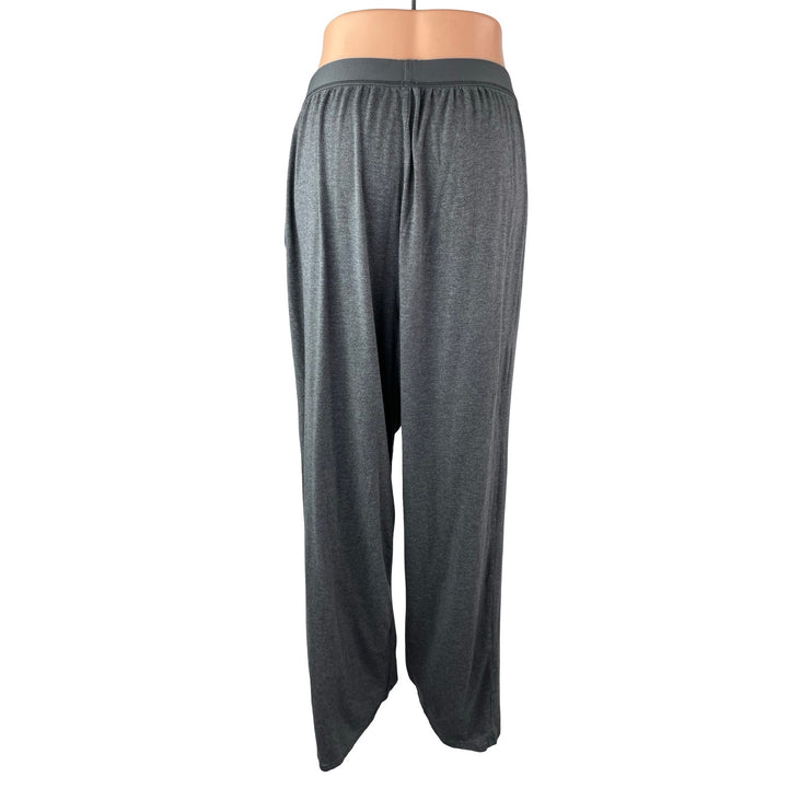 Quince Women's Gray High Rise Pull On Wide Leg Lounge Athletic Trousers Pants M