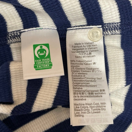 NEW J.Crew Waffle Henley Stripe Long Sleeve Leggings Pajama Sleepwear Set Sz XS