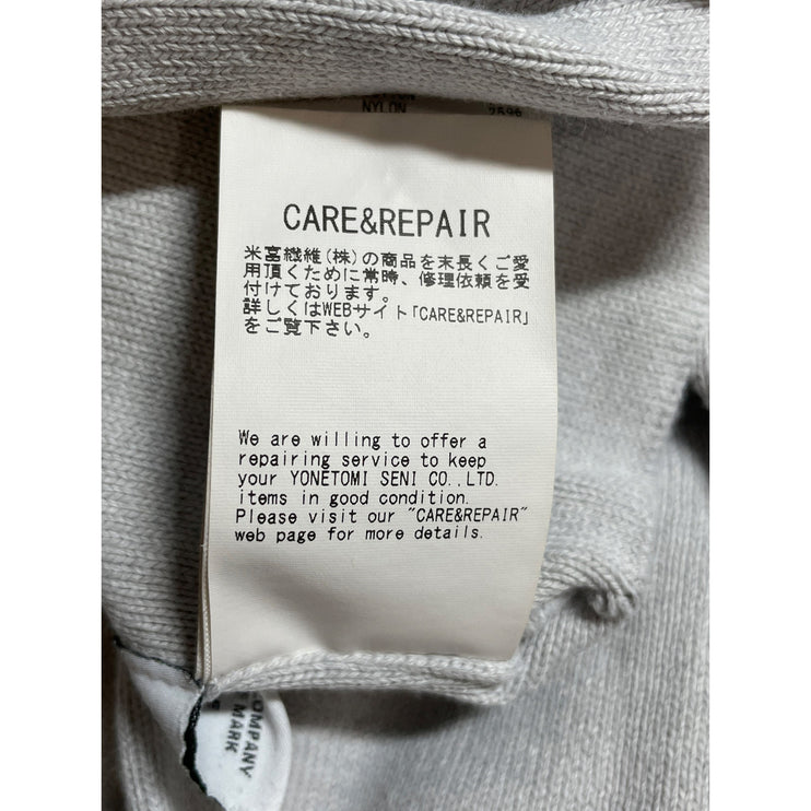 Yonetomi Men's Gray Cashmere Pull On Tapered Lounge Jogger Sweat Pants Size L