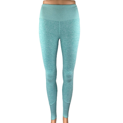 Alo Yoga Alosoft Women's Aqua Blue Gym Running Athletic Leggings Pants Size S
