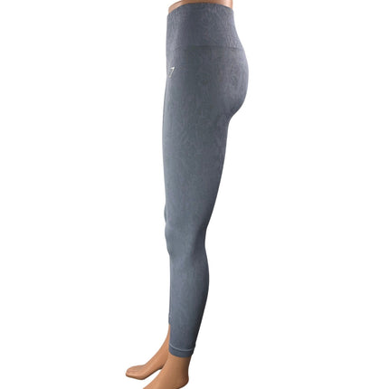 Gymshark Women's Blue High Rise Yoga Running Workout Athletic Leggings Pants S