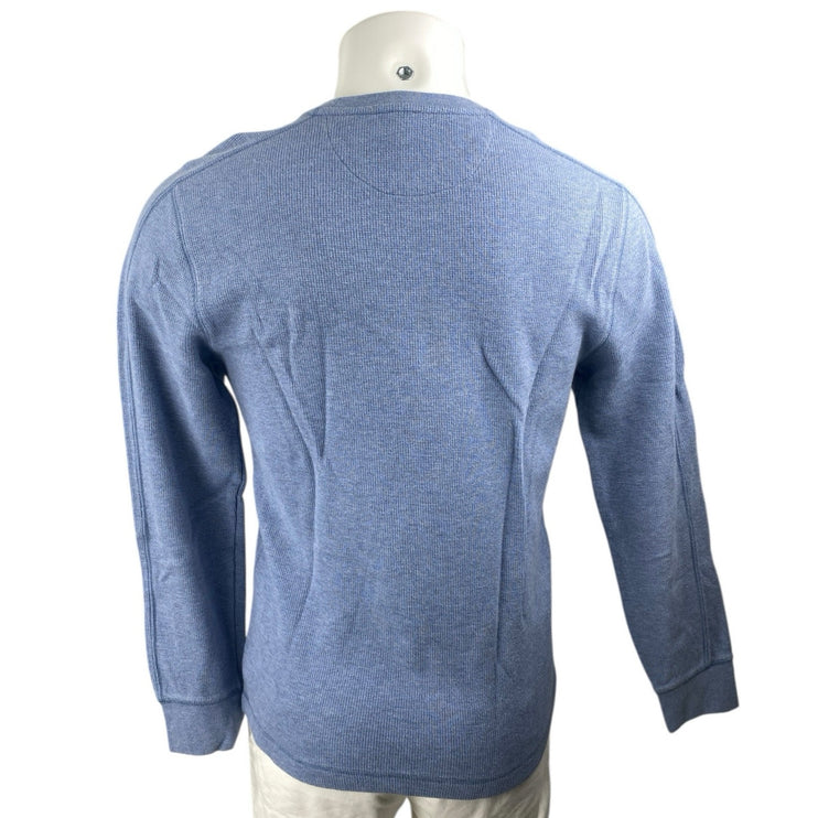 Banana Republic Men's Blue Crewneck Long Sleeve Knit Sweatshirt Sweater Top Sz M