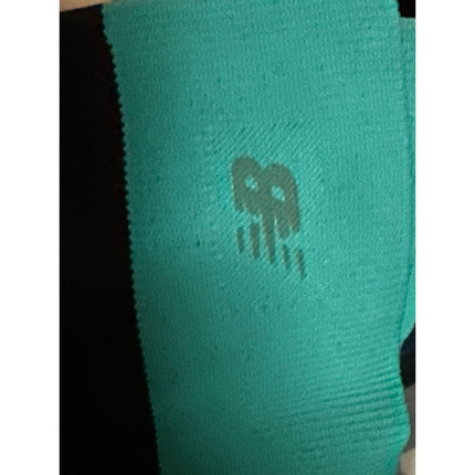 New Balance Blue Color Block Sleeveless Yoga Athletic Sports Bra Crop Top Size M