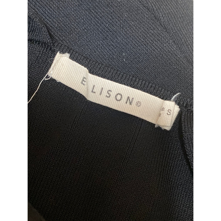 Ellison Women's Black Halter Neck Yoga Gym Athletic Activewear Cami Tank Top S