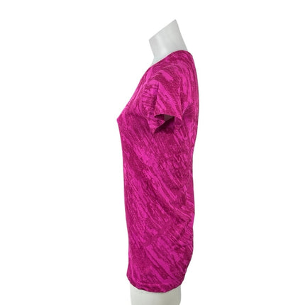 Lululemon Swiftly Tech 2.0 Pink Camo Short Sleeve Athletic T Shirt Tee Top S-M