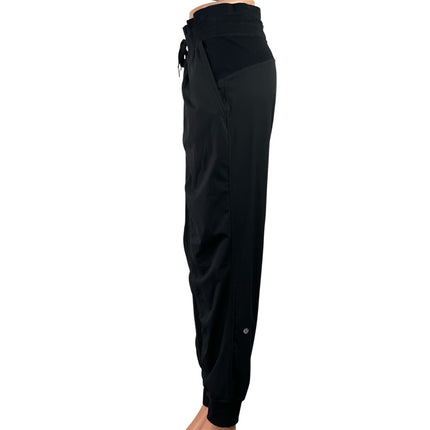 Lululemon Dance Studio Women Black High Rise Athletic Jogger Sweat Pants Size 12