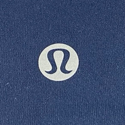 Lululemon Blue Mid Rise Skinny Activewear Athletic Yoga Crop Leggings Pants Sz 8