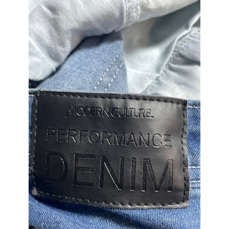 Modern Culture Womens Blue Medium Wash High Waisted Skinny Denim Jeans Pants 30
