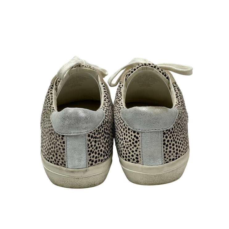 Madewell Sidewalk Unisex Spot Dot Calf Hair Low Top Sneakers Shoes Size W8 M6.5