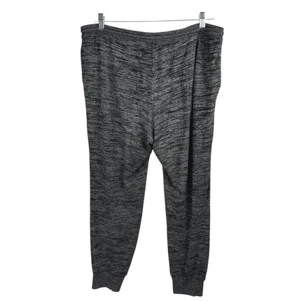 GAP Women's Heather Gray Tapered High Waist Drawstring Trousers Jogger Pants L