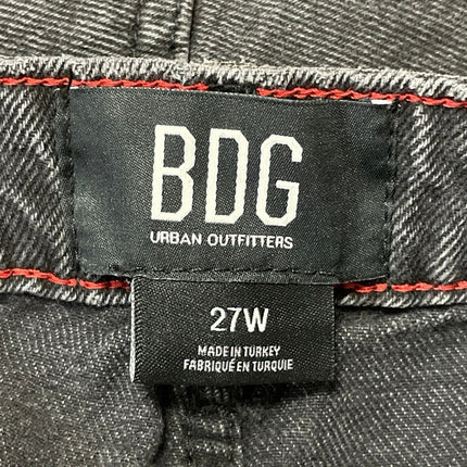 Urban Outfitters BDG Women's Black High Rise Wide Leg Baggy Crop Denim Jeans 27