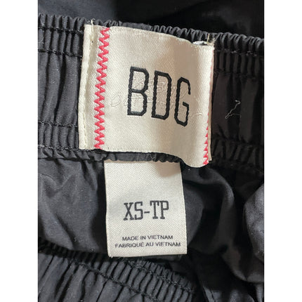 Urban Outfitters BDG Black Cargo Parachute Athletic Activewear Trousers Pants XS