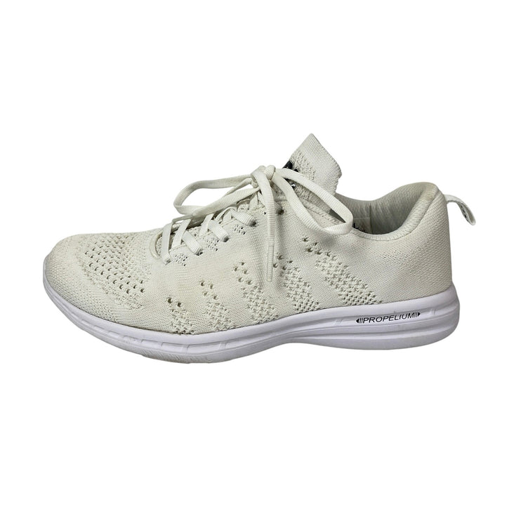 APL Athletic Propulsion Labs TechLoom Pro White Lace Up Running Sneakers Shoes 8