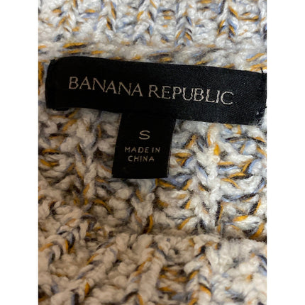 Banana Republic Women's Beige Wool Cashmere Knit Long Sleeve Sweater Top Size S