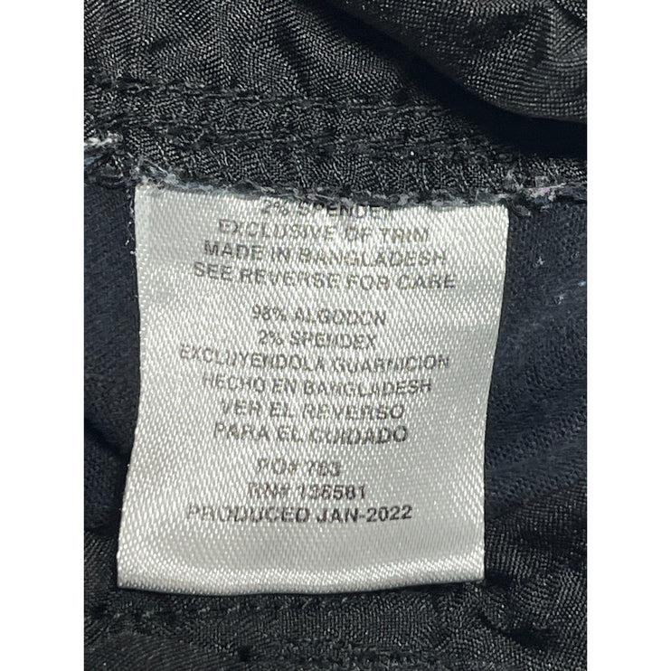 Nat Nast Men's Navy Blue Cotton High Rise Casual Mini Chino Khaki Shorts Size 32