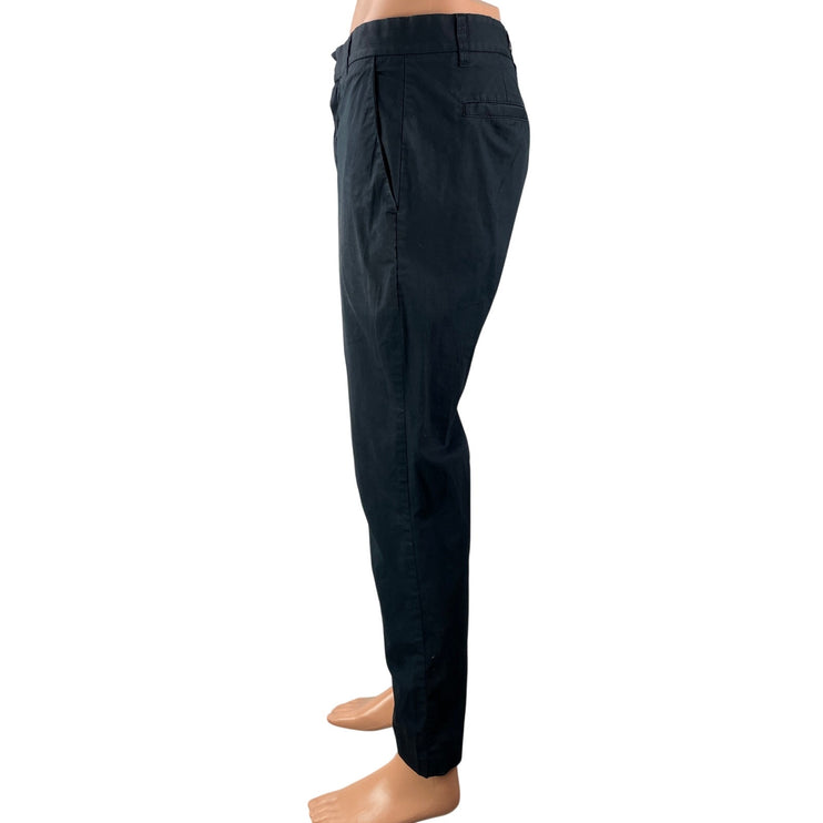 Everlane Men's Black High Rise Slim Fit Tapered Chino Khaki Trouser Pants 31x30
