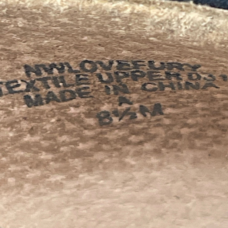 Nine West Love Black Pointed Toe Stiletto Heels Fury Sequins Pump Shoes Size 8.5