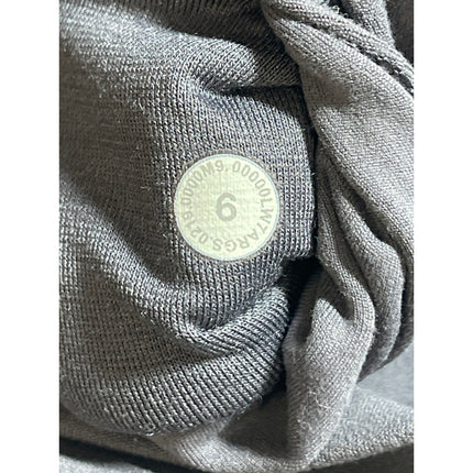 Lululemon Women's Gray High Rise Athletic Yoga Activewear Running Biker Shorts 6