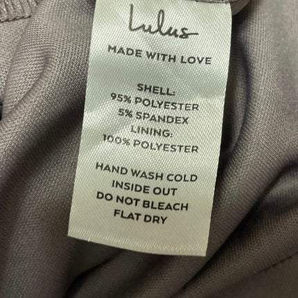 NEW Lulus Beautiful Night Dusty Purple Velvet Sleeveless Maxi Bridesmaid Dress S