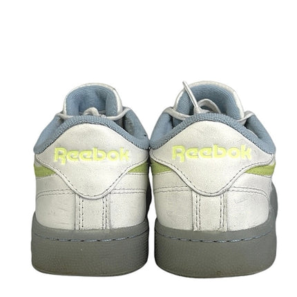 Reebok Classic Club C 85 Women's White Yellow Lace Up Low Top Sneakers Shoes 6