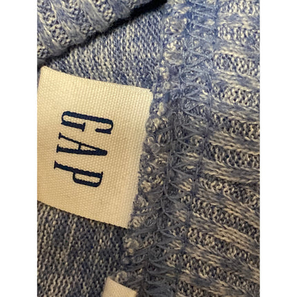 Gap Women's Blue Turtleneck Long Sleeve Slit Knit Pullover Sweater Top Size XS
