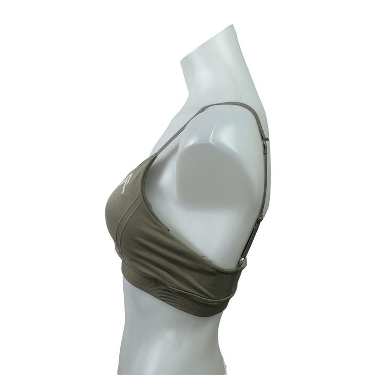 Oner Active Everyday Green Ruched Workout Active Gym  Sports Bra Crop Tank Top S
