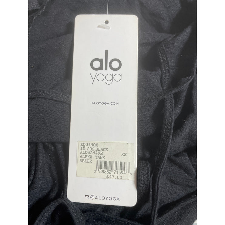 NEW Alo Yoga Alexa Strappy Sleeveless Yoga Gym Athletic Activewear Tank Top XS