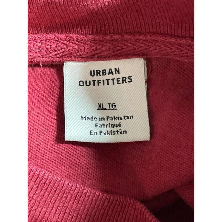 Urban Outfitters Red Greek Key Crew Neck Long Sleeve Sweatshirt Sweater Top XL
